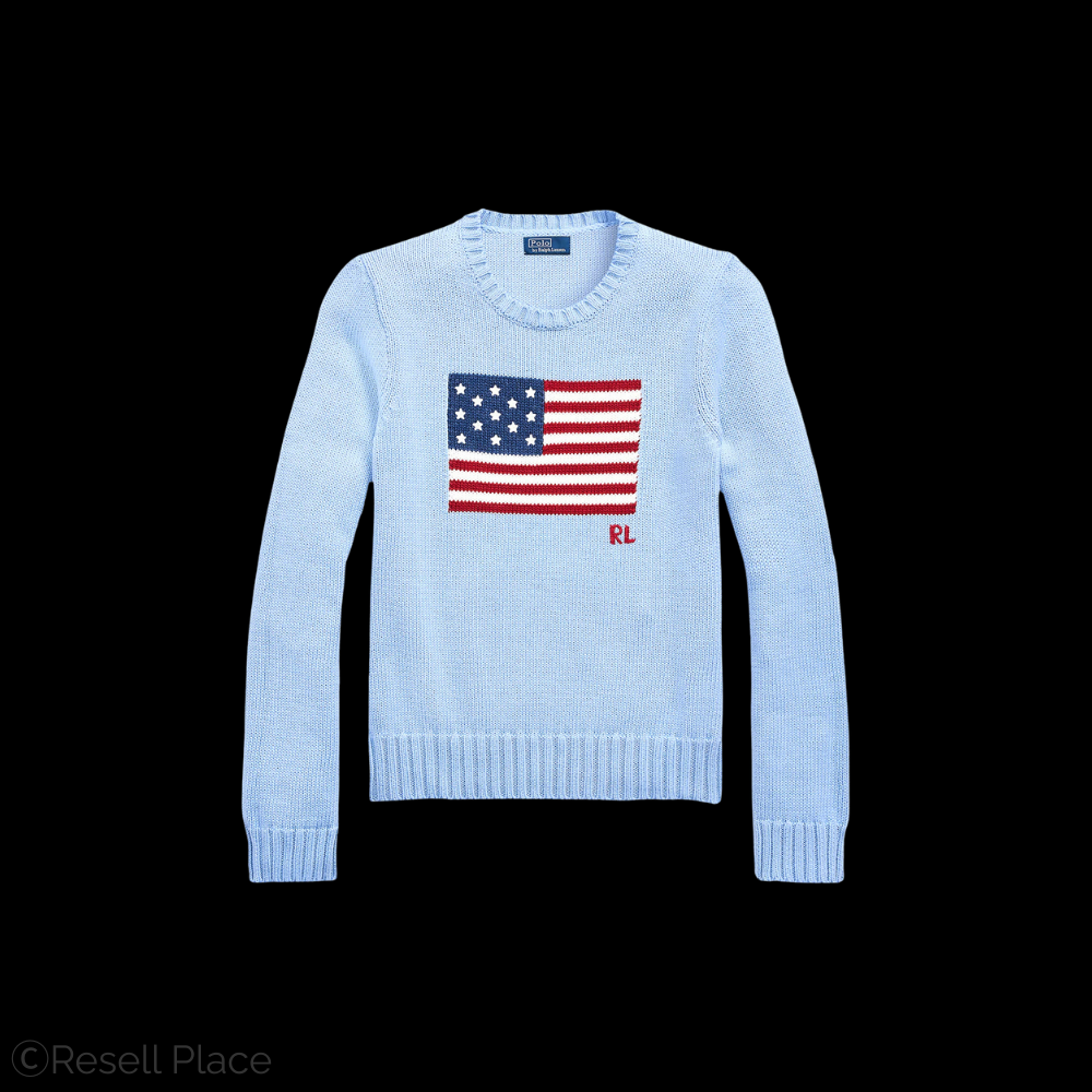 RALPH LAUREN FLAG SWEATER